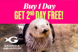 Georgia Aquarium General Admission + 2nd Day FREE + Hotel Package - Skip the Box Office Line